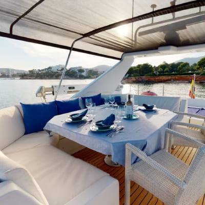 Yate Paladio | Yate de lujo | Boat Experience Barcelona