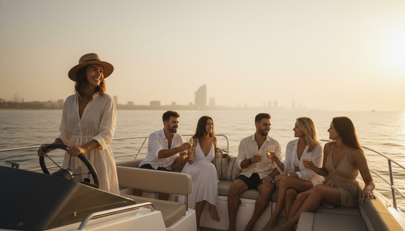 Alquiler de barcos sin licencia en Barcelona: Guía completa para ser tu propio capitán